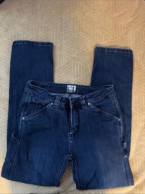 Women's Straight Leg Jeans in Dark Indigo